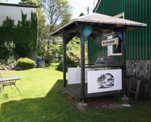 Grill-Pavillon des Ferienhauses Patsada Cottage in Wiehl-Bomig Grill-Pavillon des Ferienhauses Patsada Cottage in Wiehl-Bomig