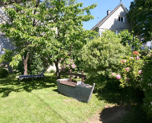 Ferienhaus-Gartenansicht in Wiehl-Bomig bei Gummersbach in NRW Ferienhaus-Gartenansicht in Wiehl-Bomig bei Gummersbach in NRW